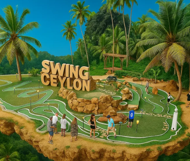 swing ceylon map